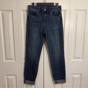 Kut from the Kloth Dark Blue Ankle Jeans